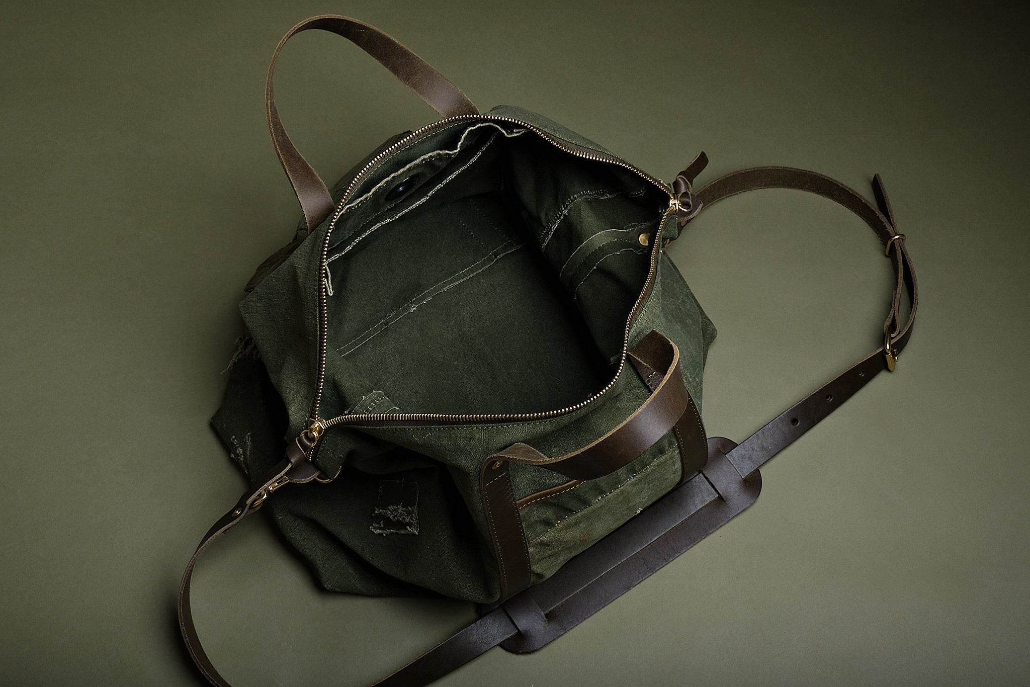 Repurposed Military Travel Bag view 4