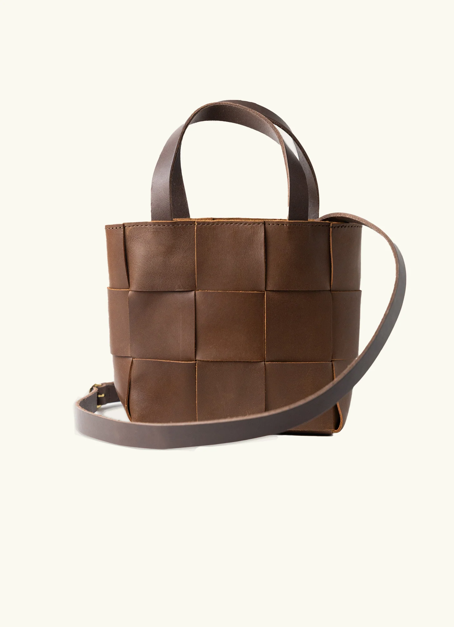 The Woven Mini Tote view 3