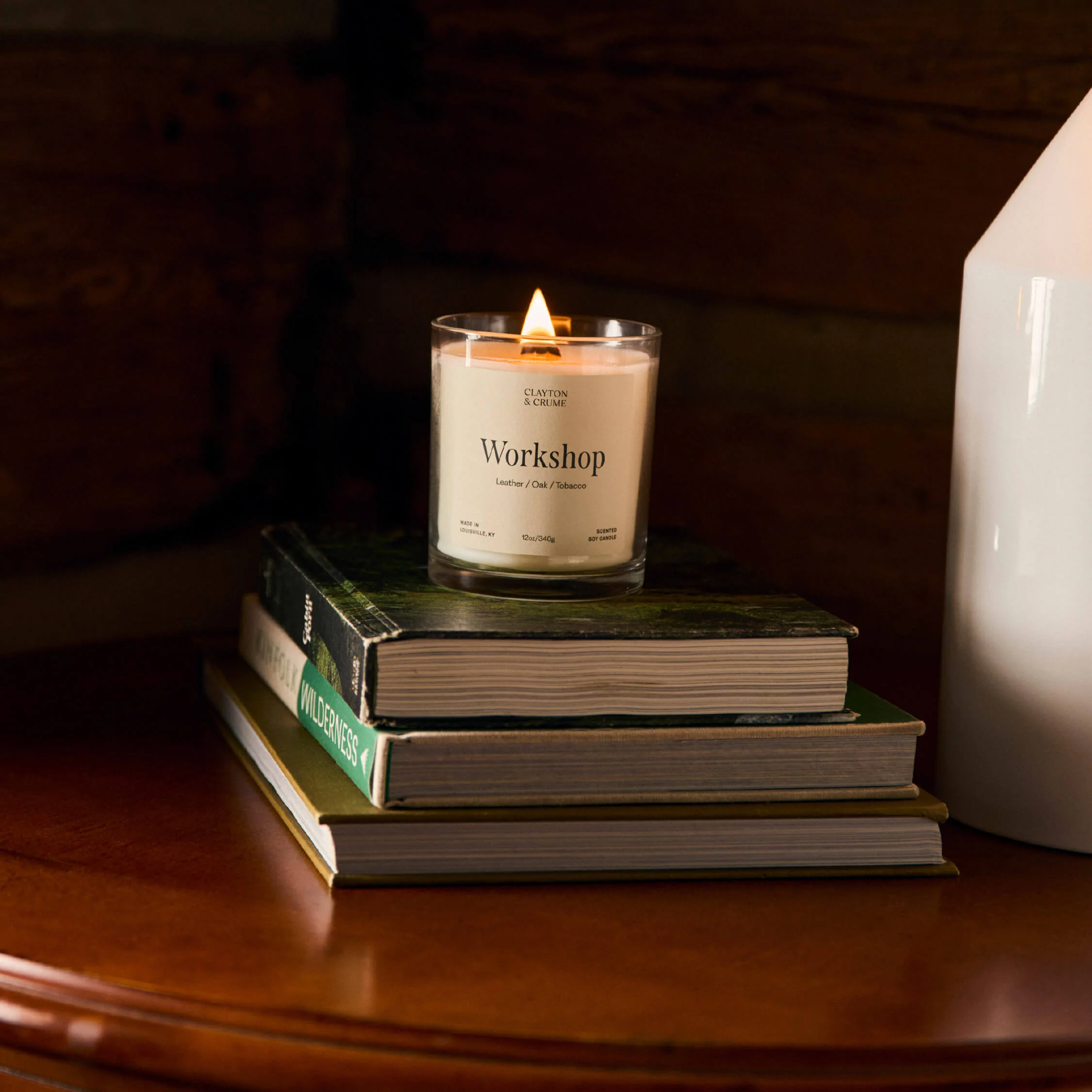 Workshop Candle alternate view